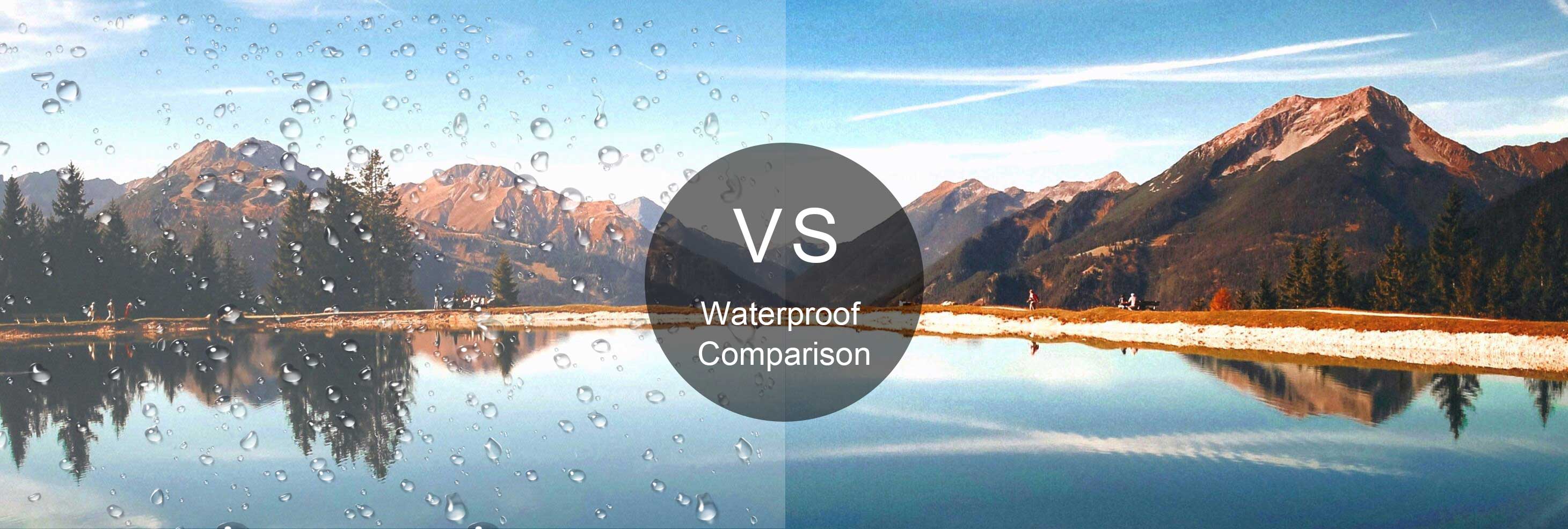 Waterproof-comparison